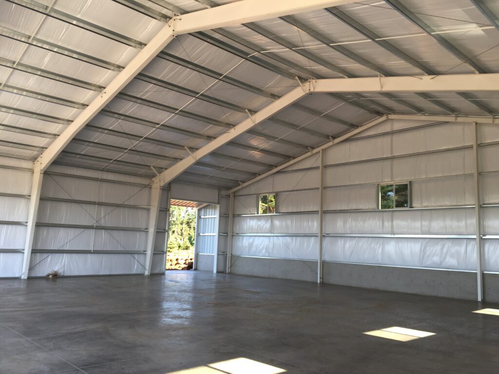 Prefabricated Steel Shop in Silverton — Pacific Building Systems