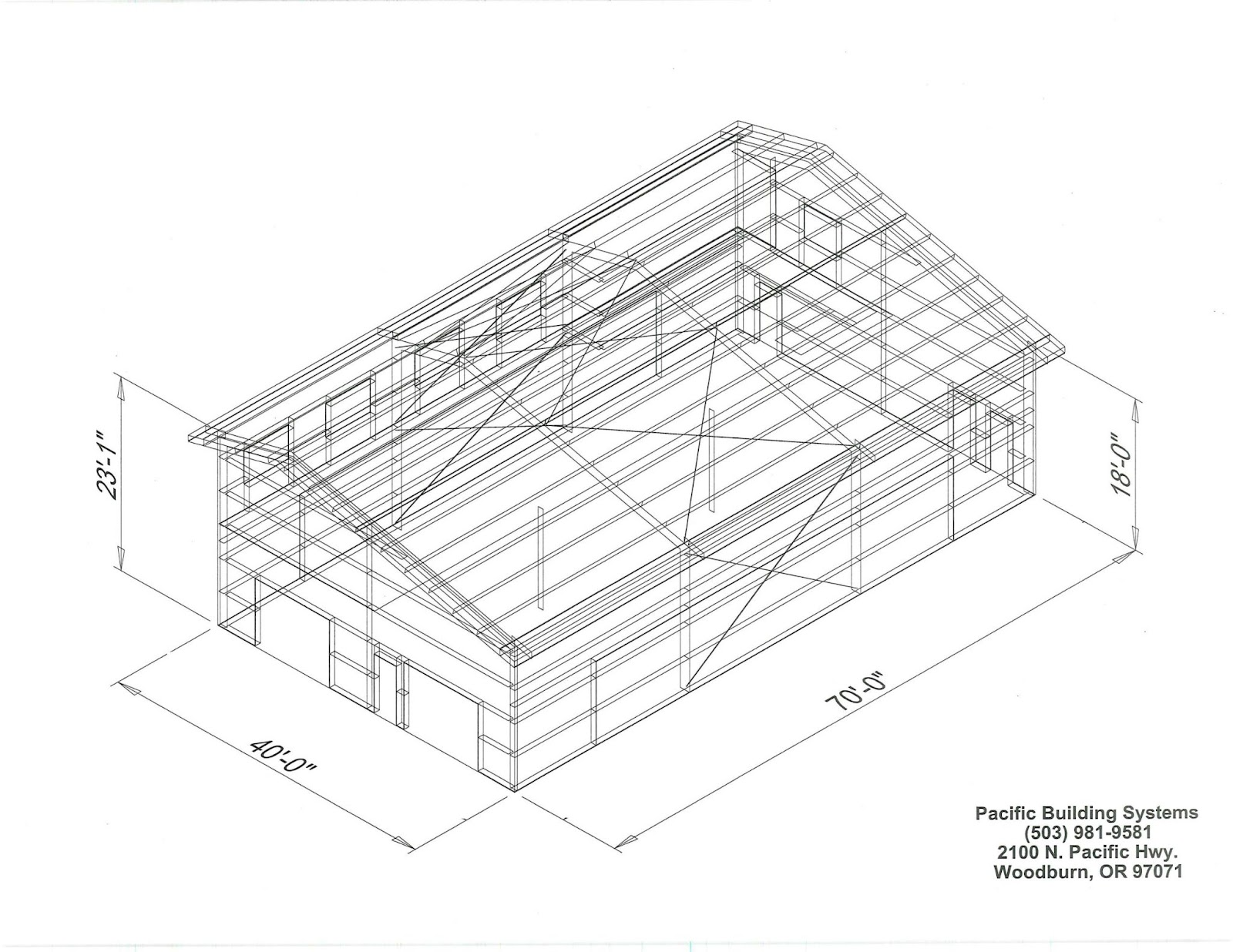 Rhododendron Steel Boathouse digital blueprint